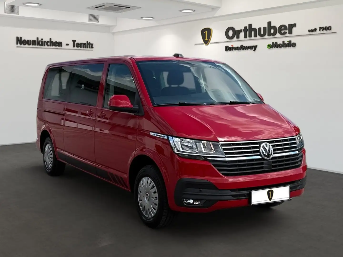 Volkswagen T6.1 Caravelle VW Kombi T6.1 Caravelle Comfortline LR TDI Roşu - 2