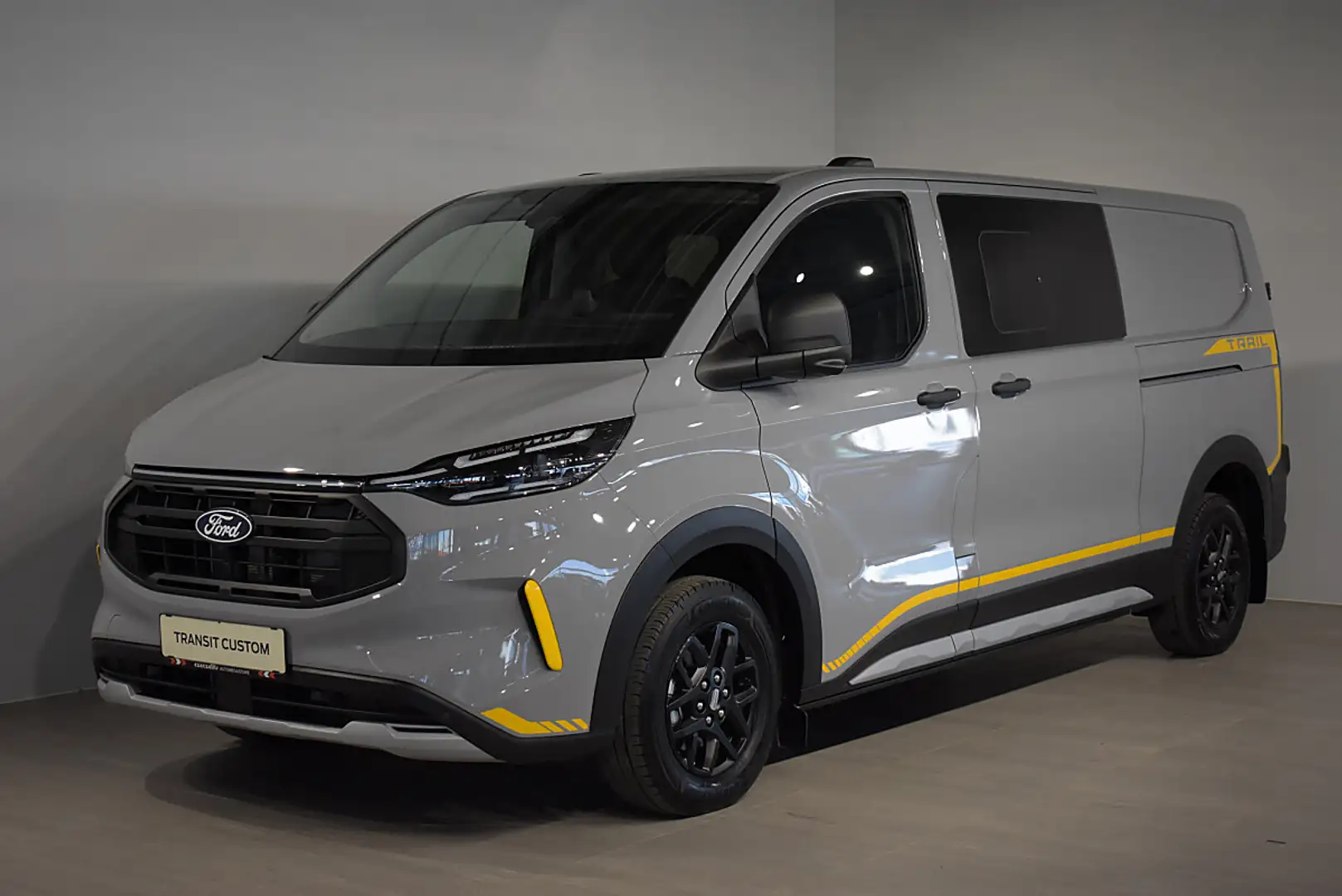 Ford Transit Transit Custom Kasten Trail DK 2,0 EcoBlue L2H1... Grau - 2