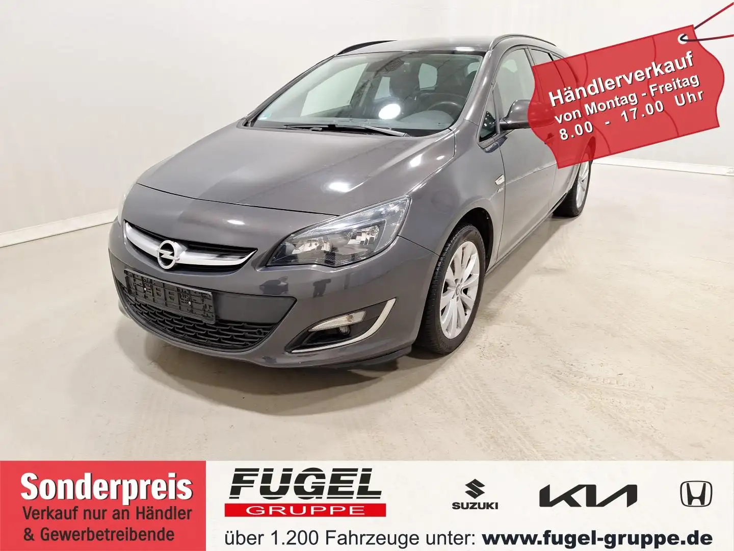 Opel Astra 1.4 Turbo Active SHZ|Temp|Alu17Z. Silber - 1