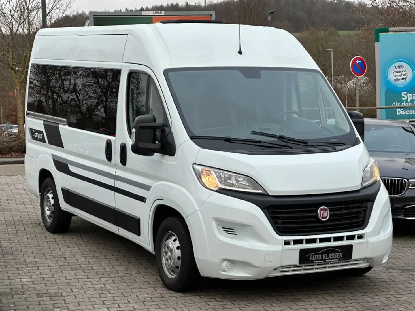 Fiat Ducato /Wohnmobil/4-Bett/Dusche/Küche/Herdplatte Білий - 1