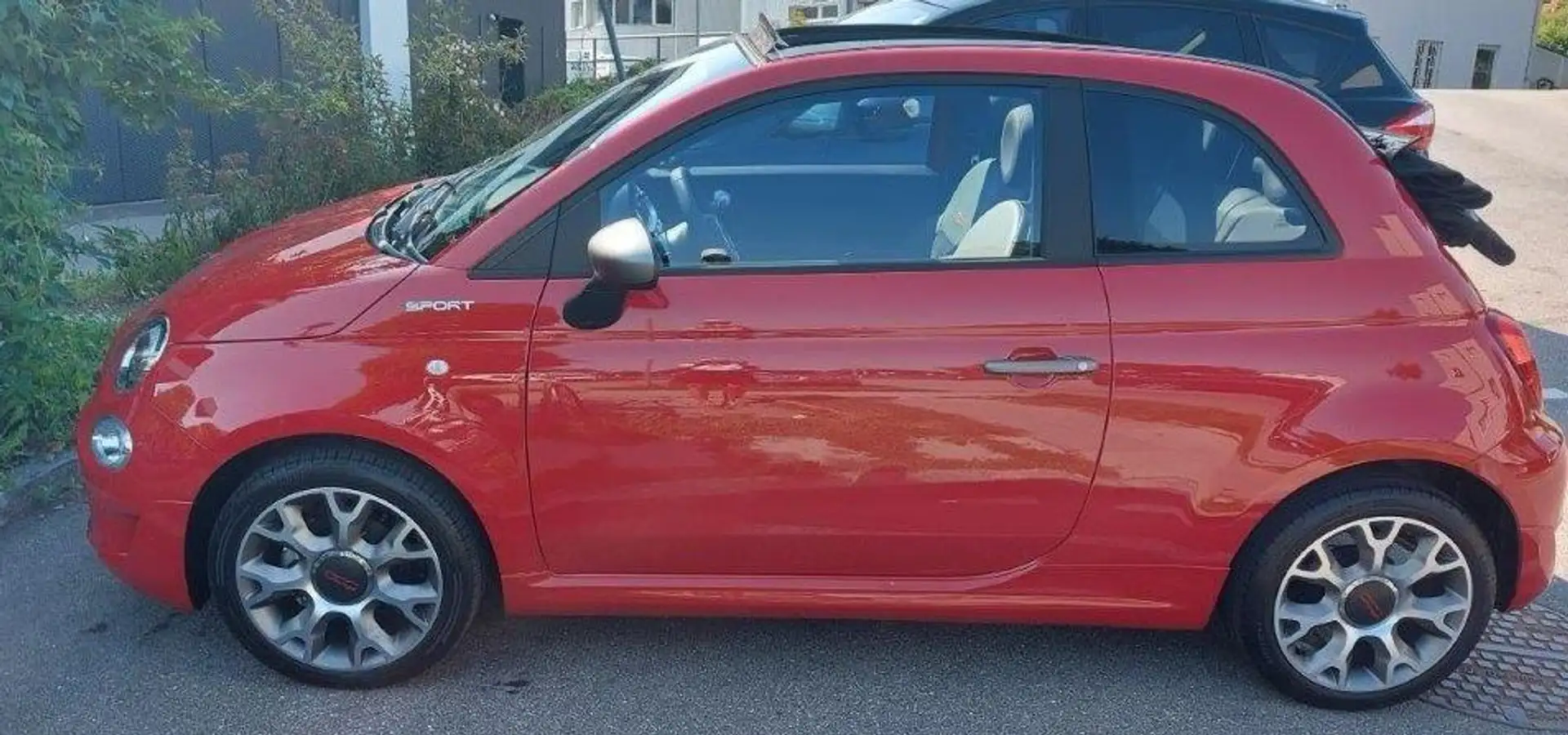 Fiat 500C 500C FireFly Hybrid 70 Sport Sport Rot - 1