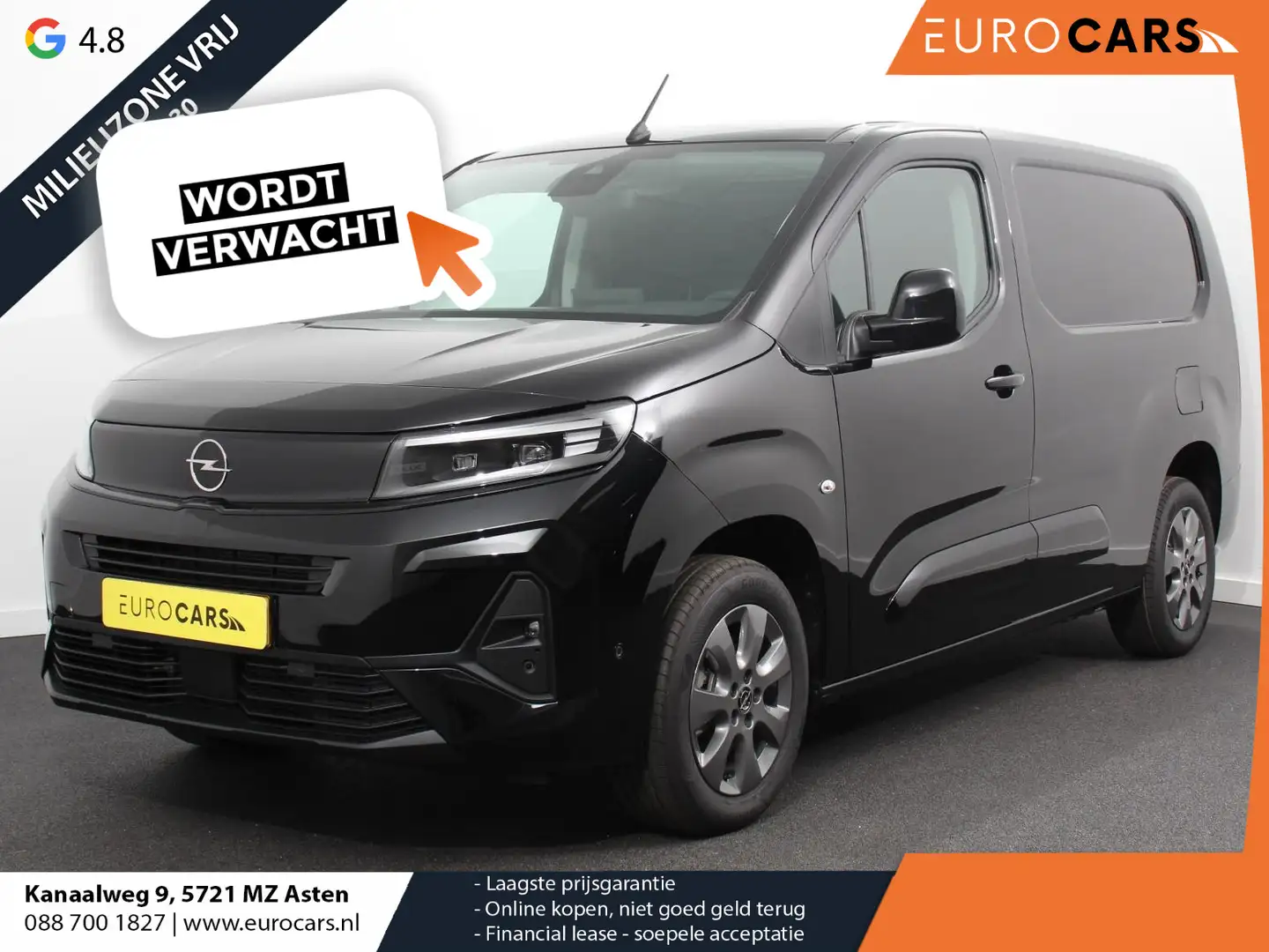 Opel Combo 1.5 BlueHDi 130 S&S L2 Automaat Apple Carplay / An Schwarz - 1