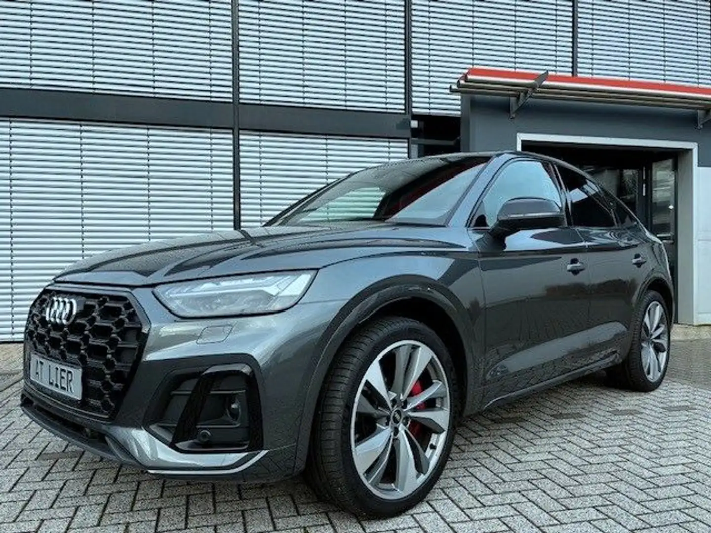 Audi SQ5 SB 3.0 TDI quattro MATRIX OLED LUFT B&O PANO Gris - 1