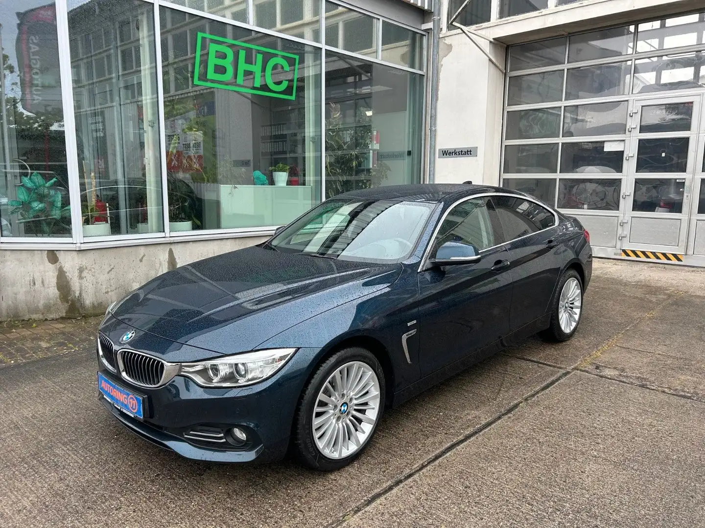 BMW 420 420d Gran Coupé xDrive Luxury LEDER*NAVI*HEAD UP Blau - 2