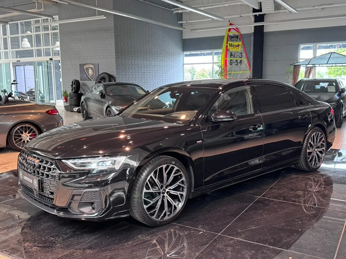 Audi A8 50 TDI L quat. Chauffeurpaket TV 160UPE Schwarz - 1