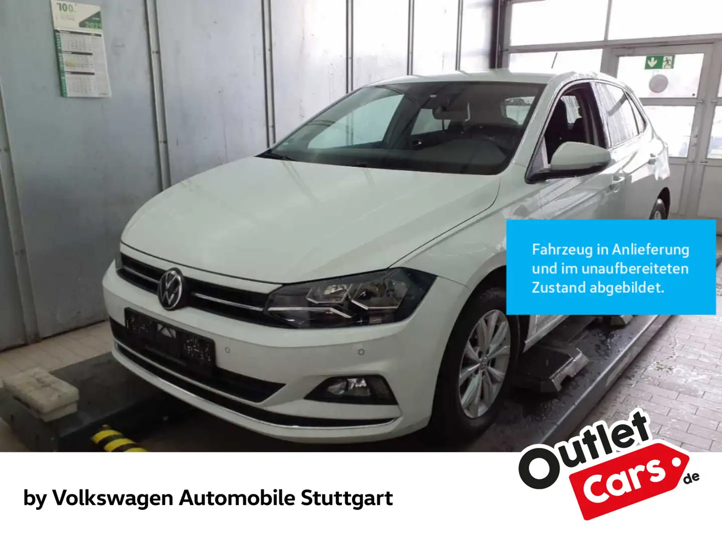 Volkswagen Polo Highline 1.0 TSI Navi PDC SHZ Weiß - 1
