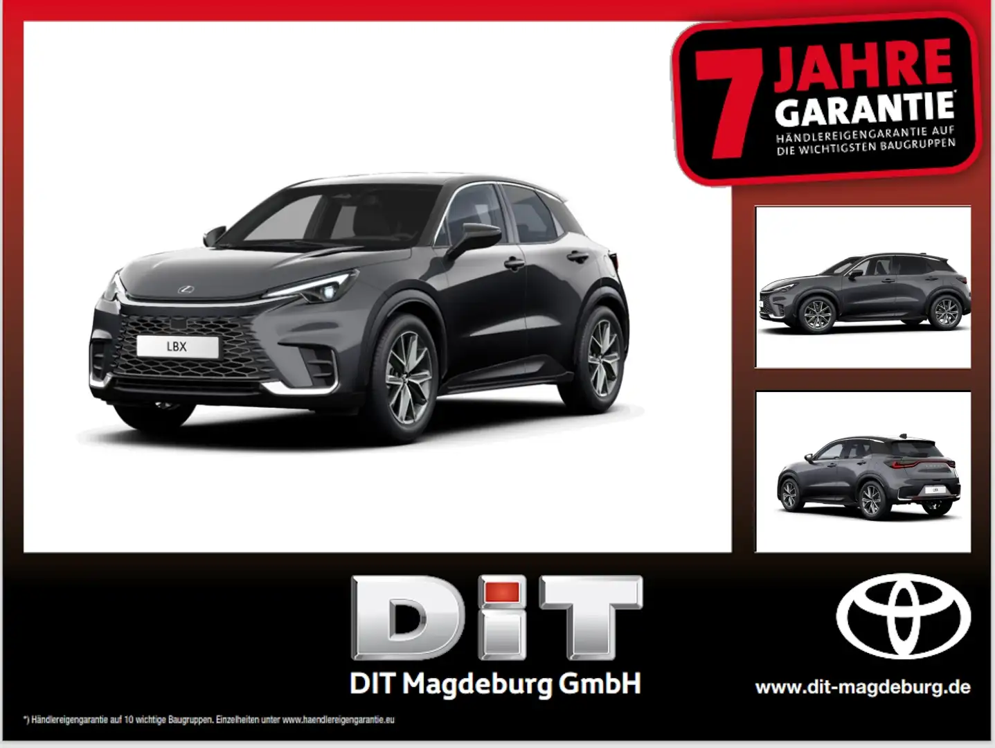 Lexus LBX 1.5 Emotion Technologie-Paket, ACC, LED Grijs - 1