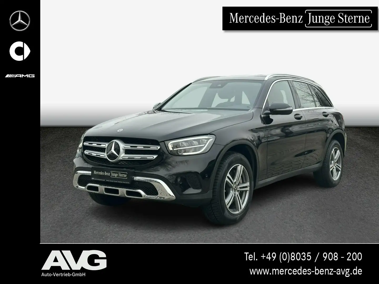 Mercedes-Benz GLC 300 GLC 300 e 4MATIC EXCLUSIVE KEYLESS RFK LED SHZ Schwarz - 1