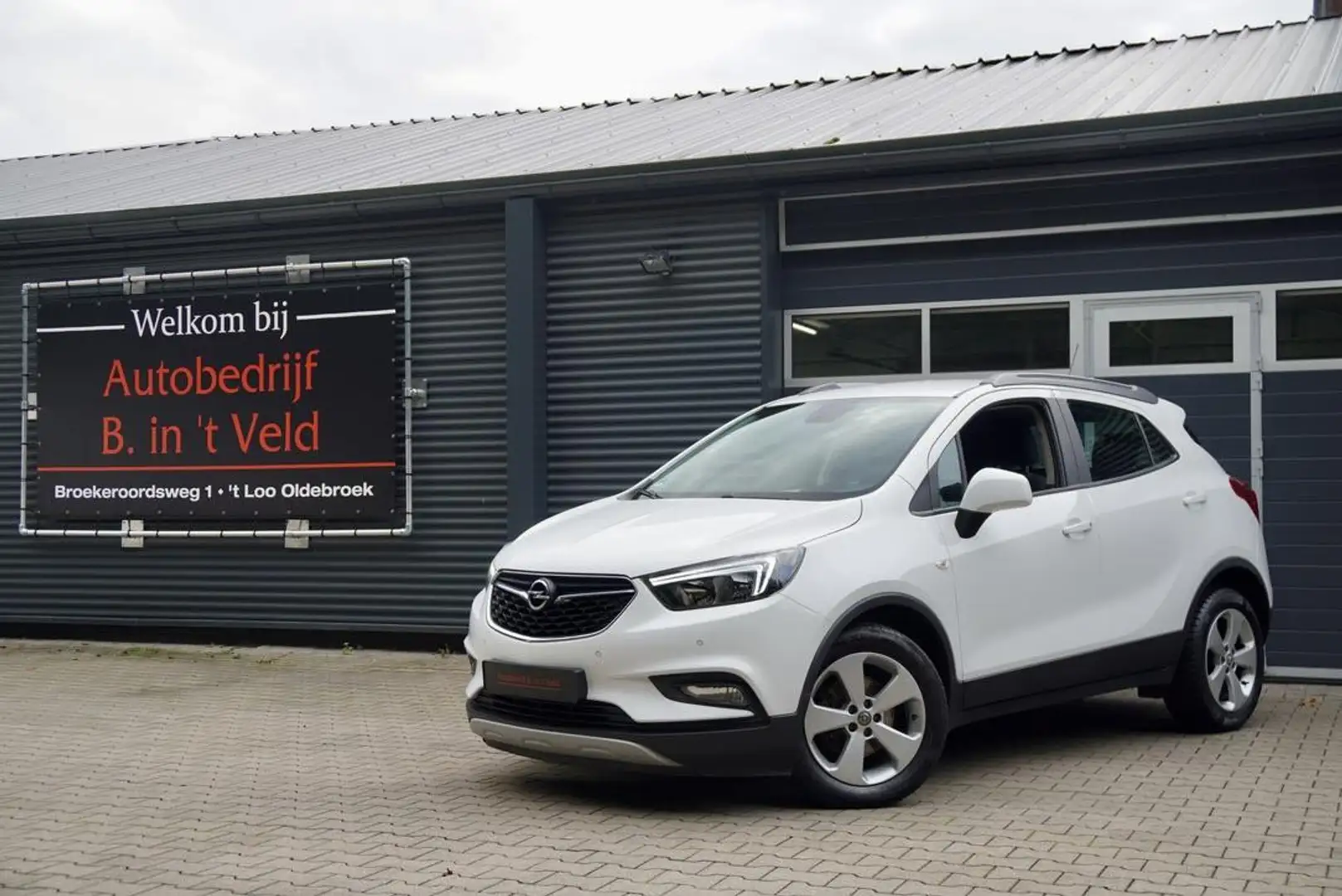 Opel Mokka X 1.4 Turbo Online Edition MULTIMEDIA LED PDC STOELV Wit - 1