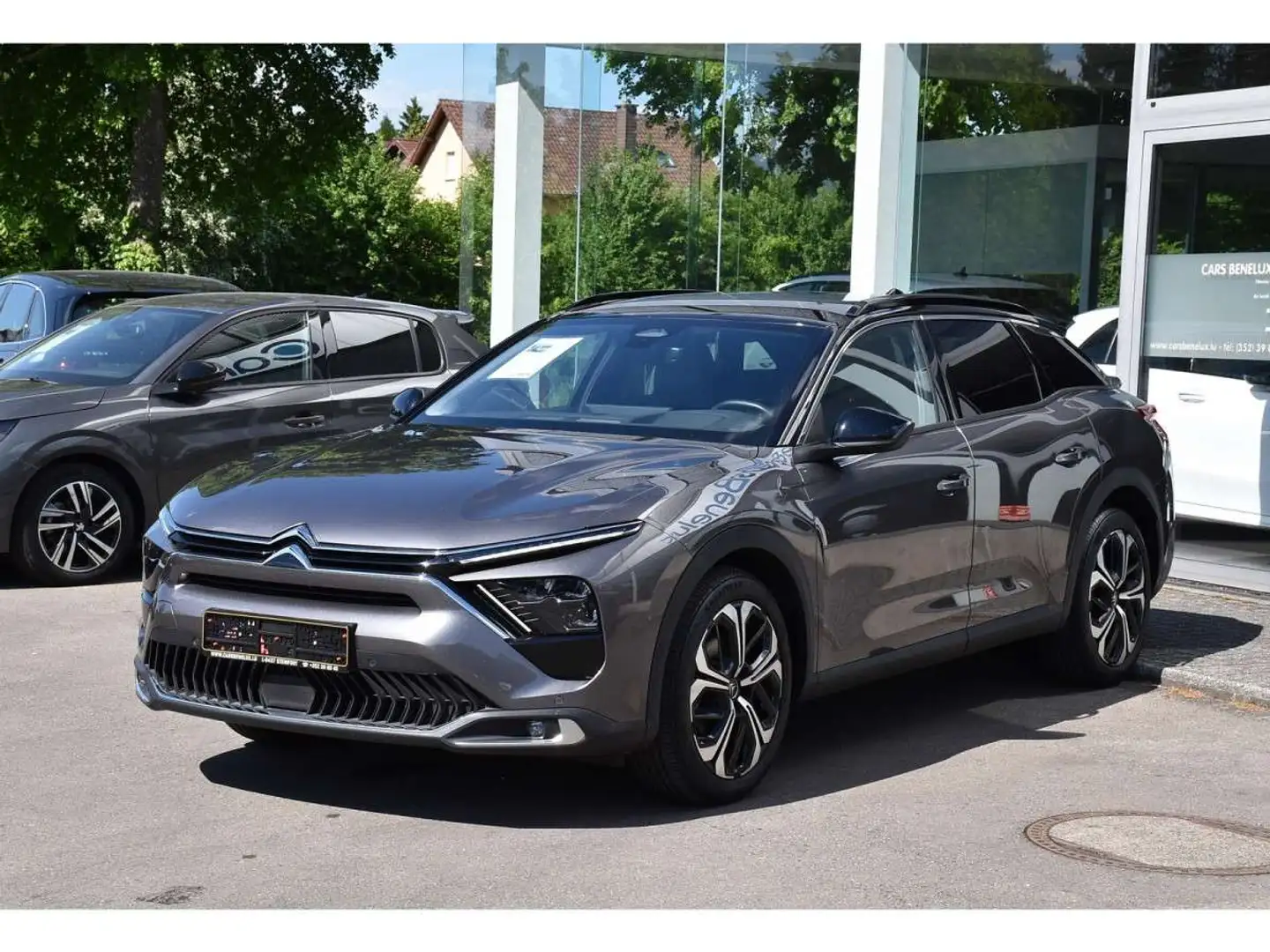 Citroen C5 X 1.2 PureTech EAT8 Shine CUIR ACC HUD SIDE LANE CAM Gris - 2