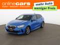 BMW 118 d Limousine M-Sport LED SKY LEDER NAVI TEMP Blau - thumbnail 1