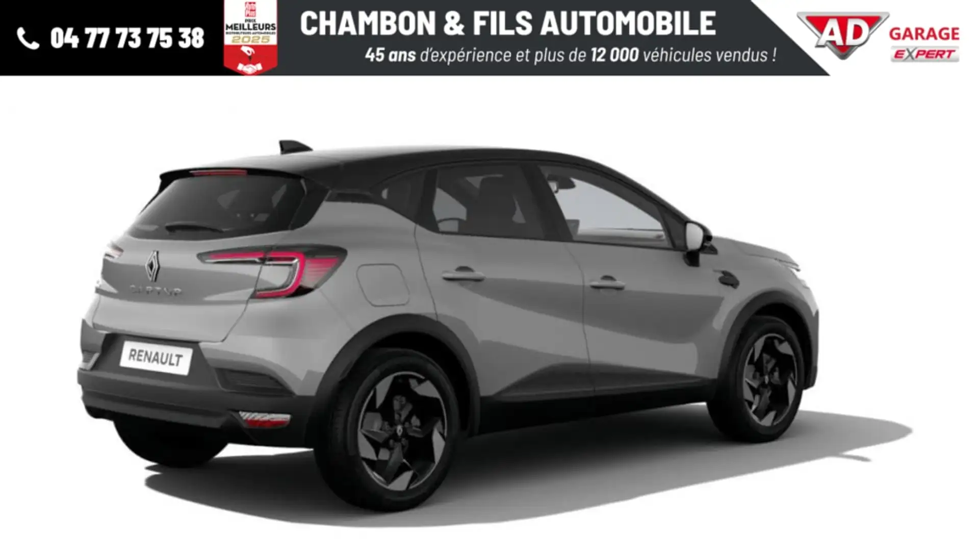 Renault Captur mild hybrid 160 EDC Techno Gris - 2