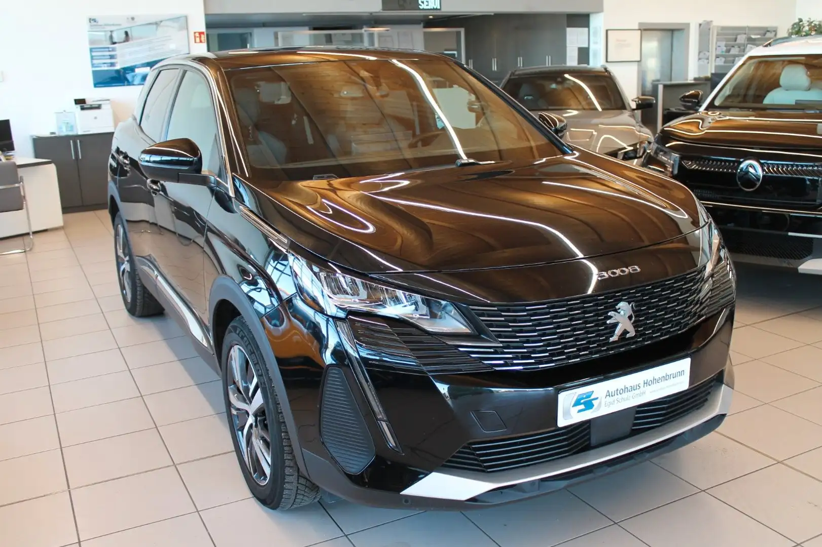 Peugeot 3008 Allure Pack PureTech130 EAT8 Noir - 1