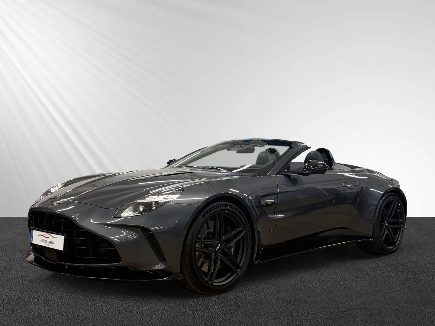 Aston Martin V8 Roadster S/BRD/Carbon/Voll-Leder Grau - 1