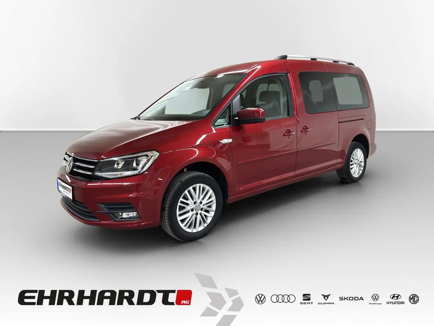 Volkswagen Caddy Maxi 1.4 TSI Comfortline AHK*STHZG*BI-XENON*NAV... Rojo - 1