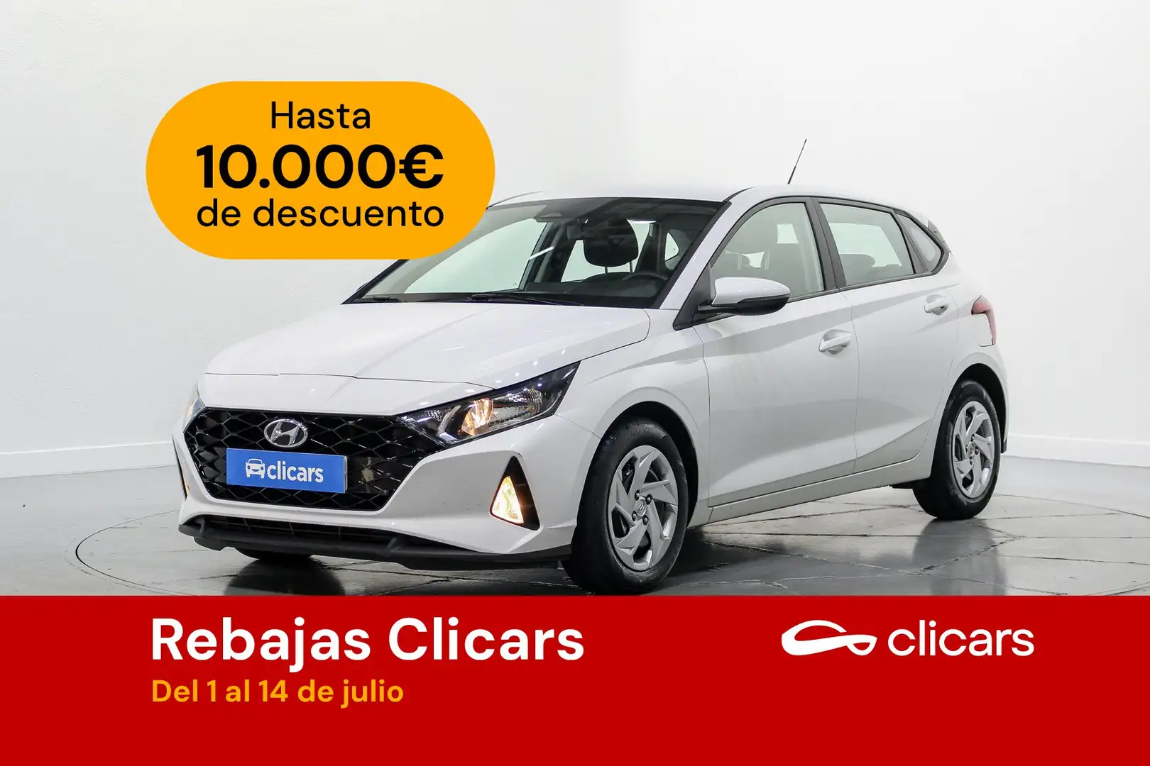 Hyundai i20 1.0 TGDI Klass 100 Blanco - 1