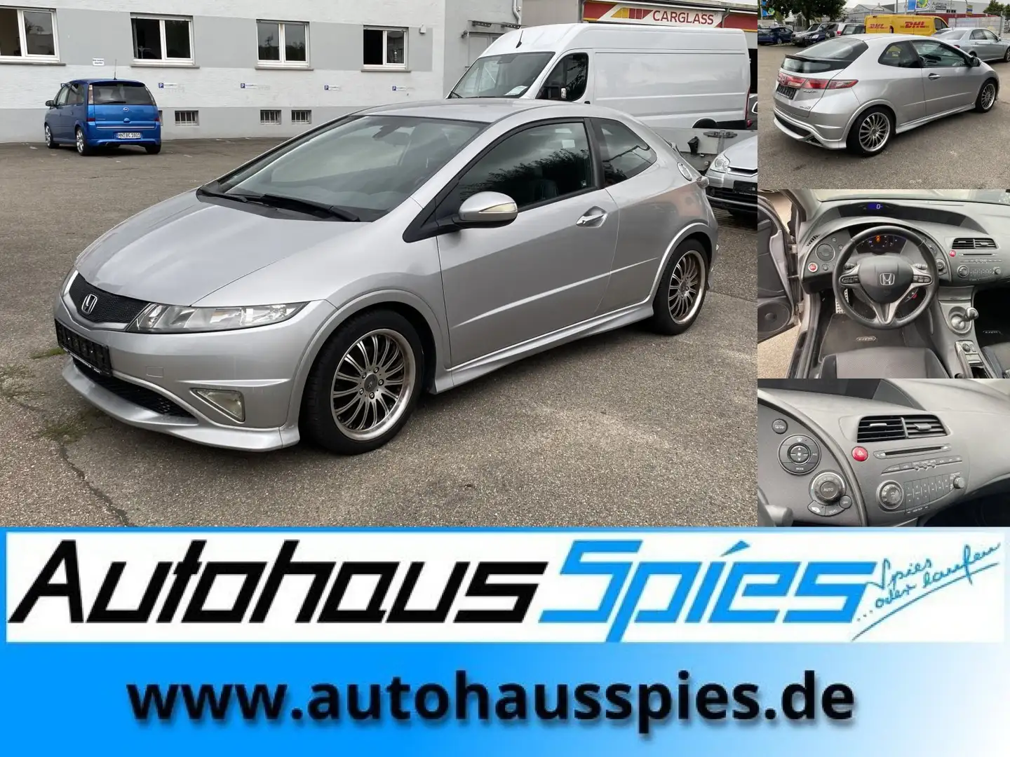 Honda Civic 1.4 Type S Argent - 1