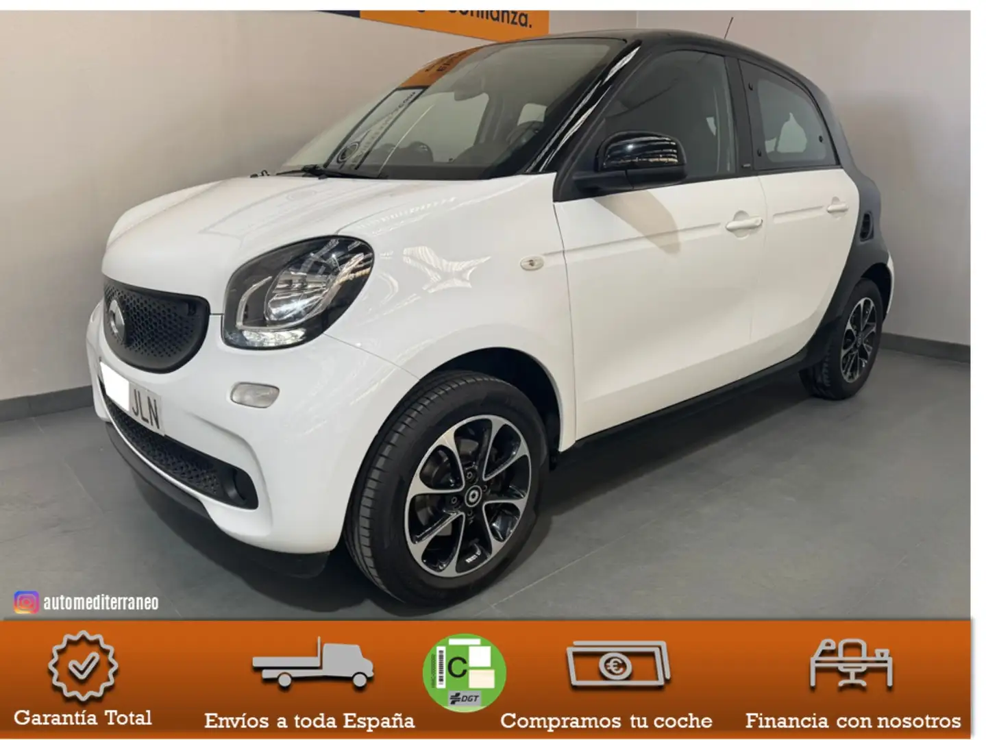 smart forFour 1.0 52kW (71CV) S/S PASSION Blanco - 1