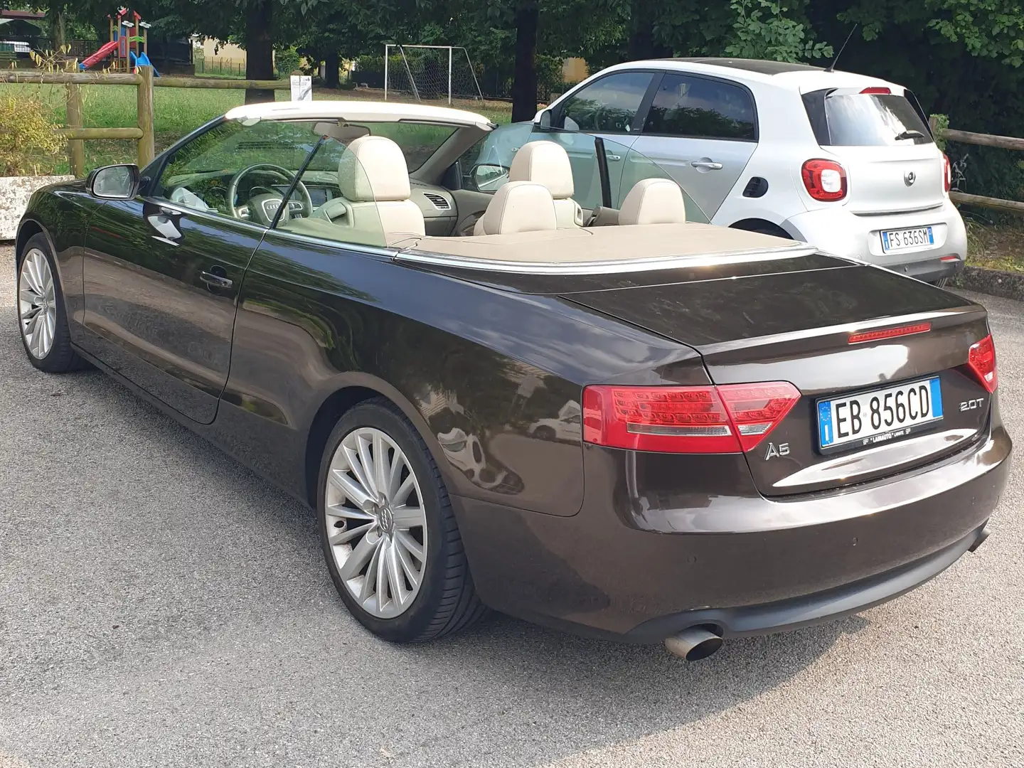 Audi A5 A5 I 2007 Cabriolet Cabrio 2.0 tfsi  multitronic Marrone - 2