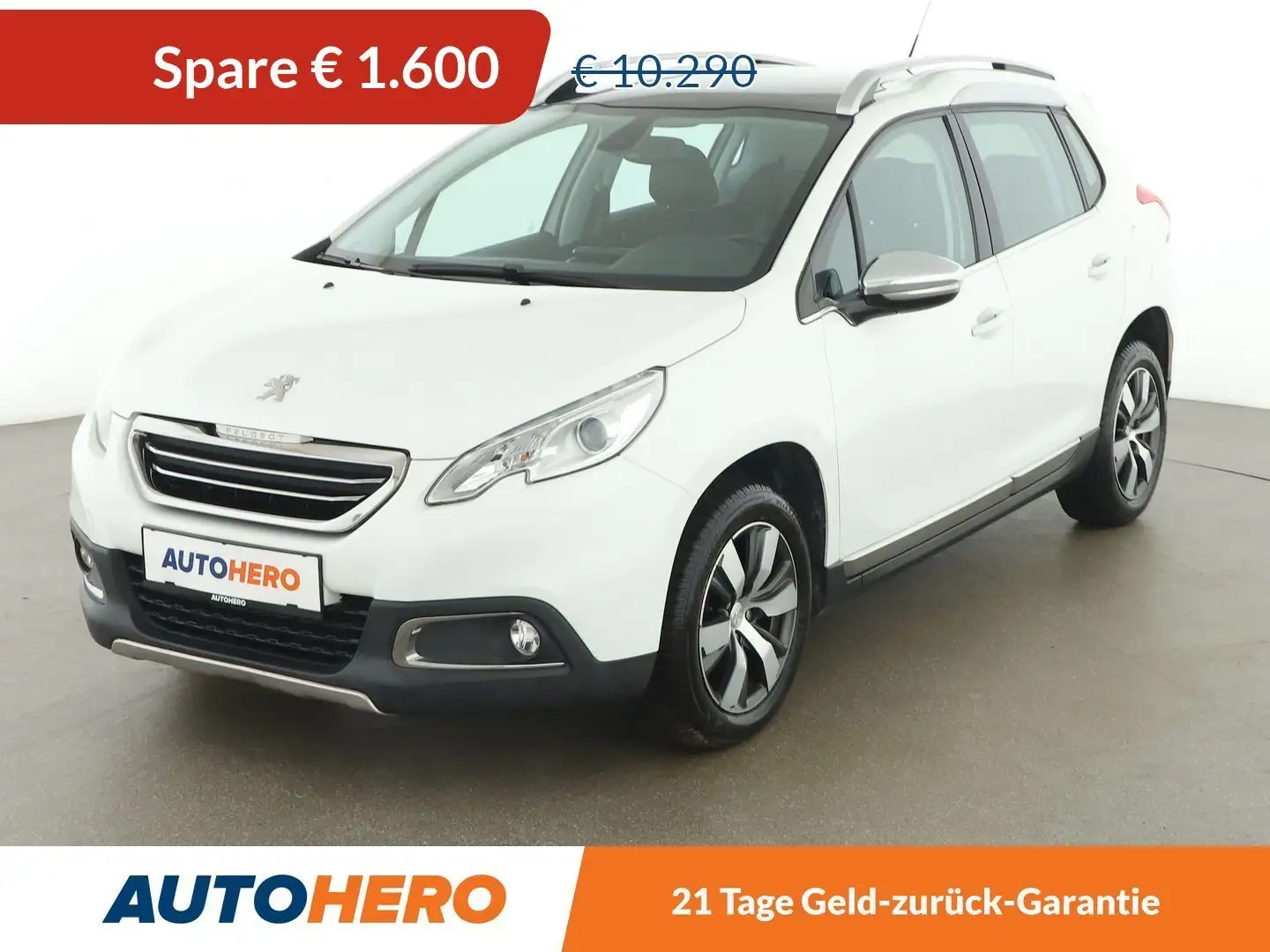 Peugeot 2008 1.6 e-HDi Allure *PANO*KLIMAAUTO*TEMPO* Weiß - 1