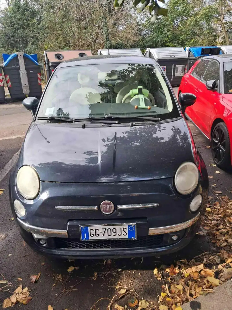 Fiat 500 1.2 Lounge Blau - 1