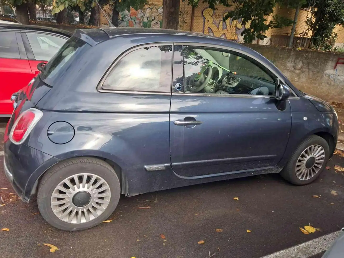 Fiat 500 1.2 Lounge Blau - 2