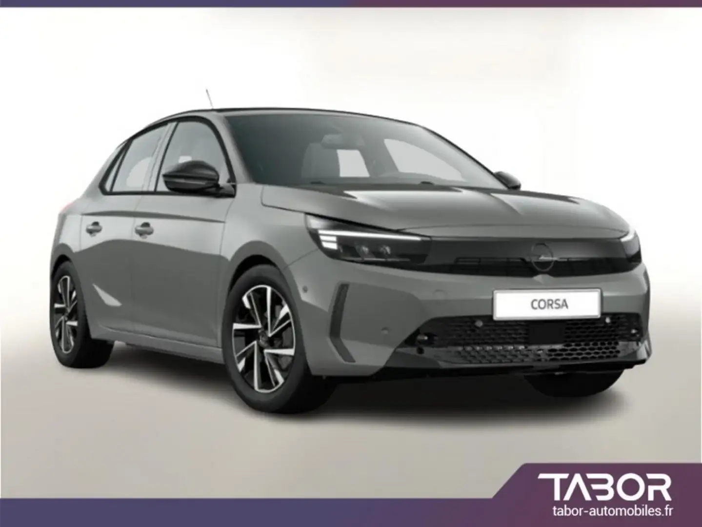 Opel Corsa 1.2 Turbo GS LED TechP radar AppCo Gris - 1