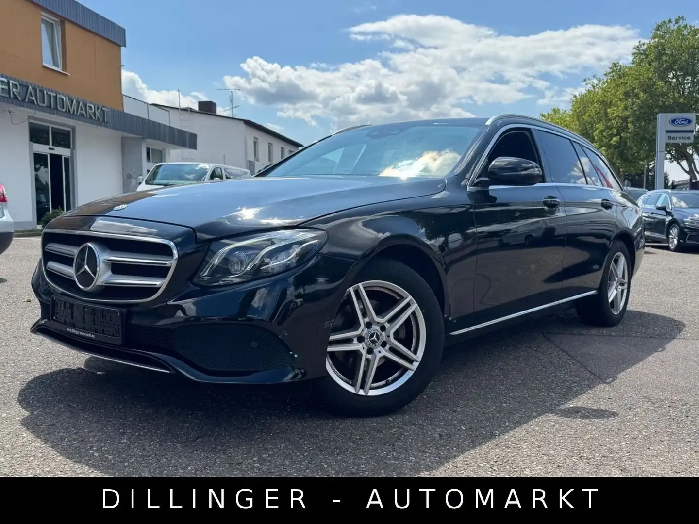 Mercedes-Benz E 220 d 9G-Tro DISTRONIC Head-UP TotWi SpurAs Kam Schwarz - 1