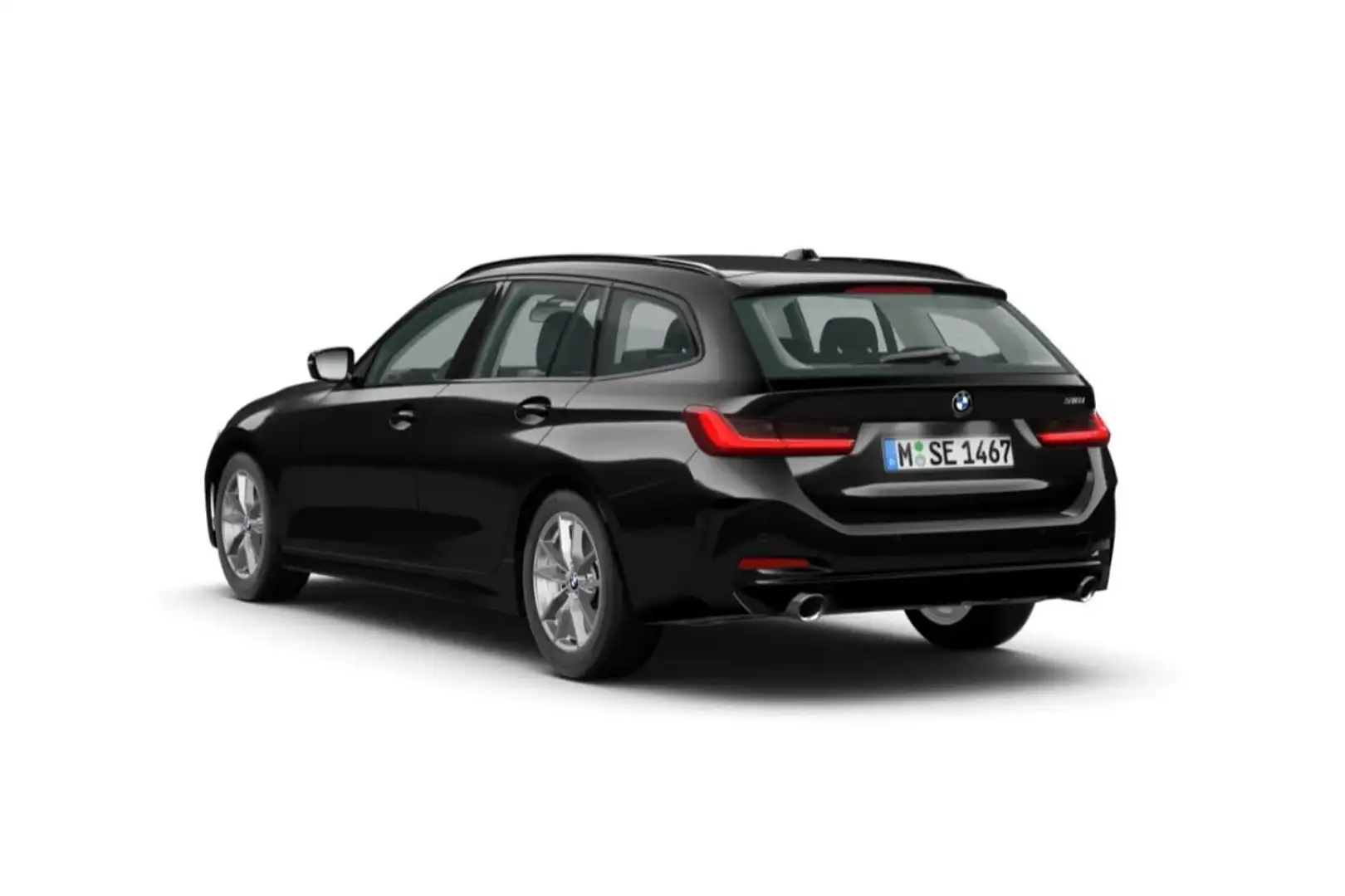 BMW 320 Serie 3 320D TOURING Grigio - 2