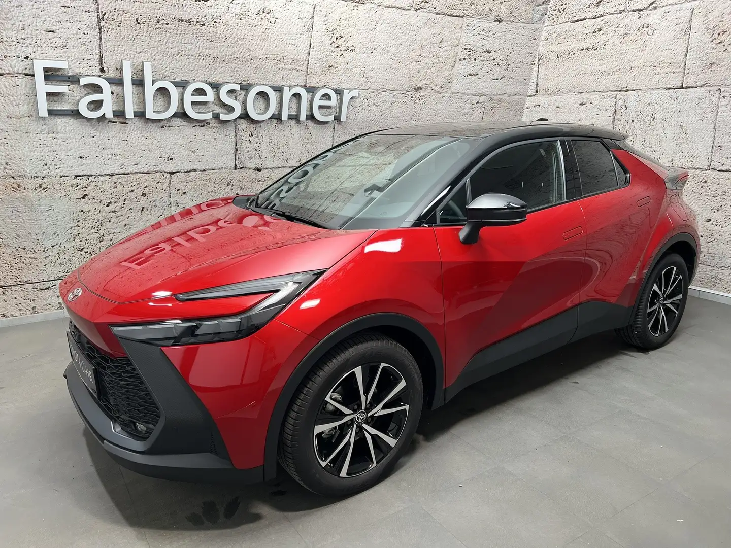 Toyota C-HR 1,8 Hybrid Active Drive + Technik P. 140PS Rot - 2