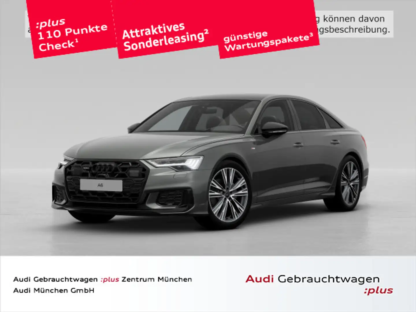 Audi A6 40 TDI qu. S tronic S line UPE:103" Grijs - 1