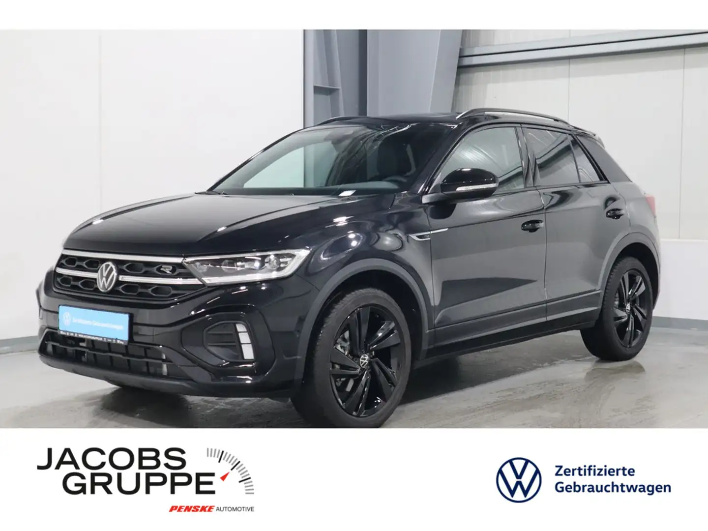 Volkswagen T-Roc 1.5 TSI R-Line Panorama*IQ.Light*Kamera * Schwarz - 1