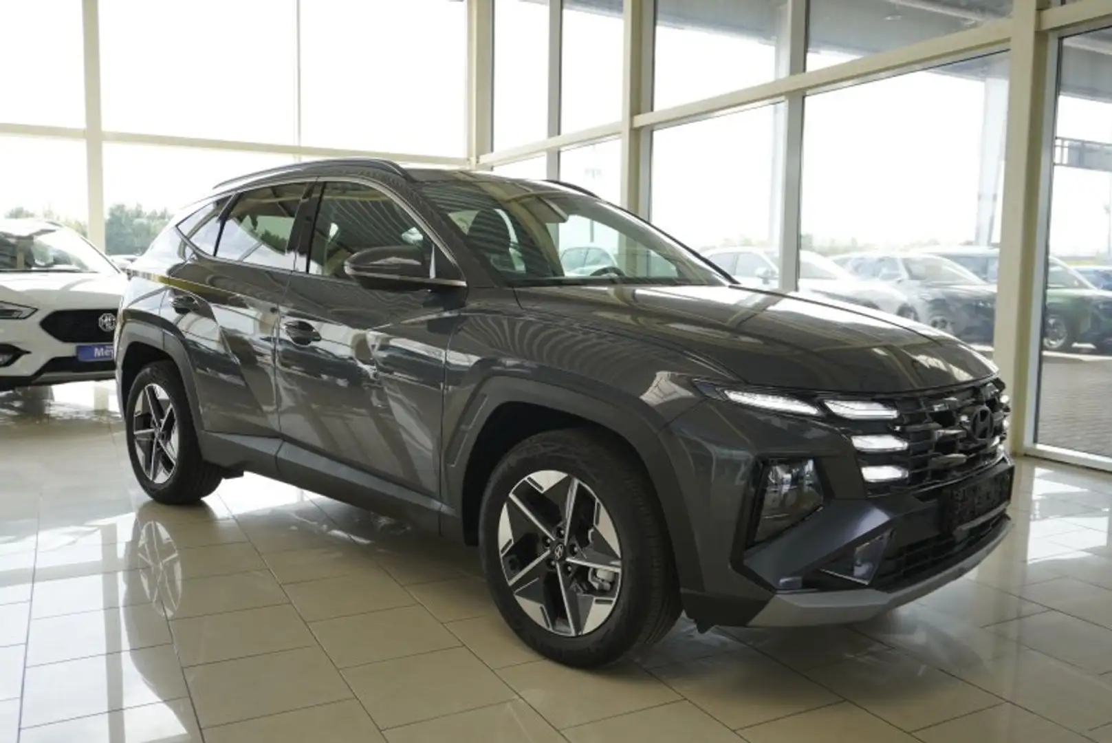 Hyundai TUCSON 1.6 T-GDI 18*Alu/LED/Navi/Keyless/Kamera      ** Grijs - 1