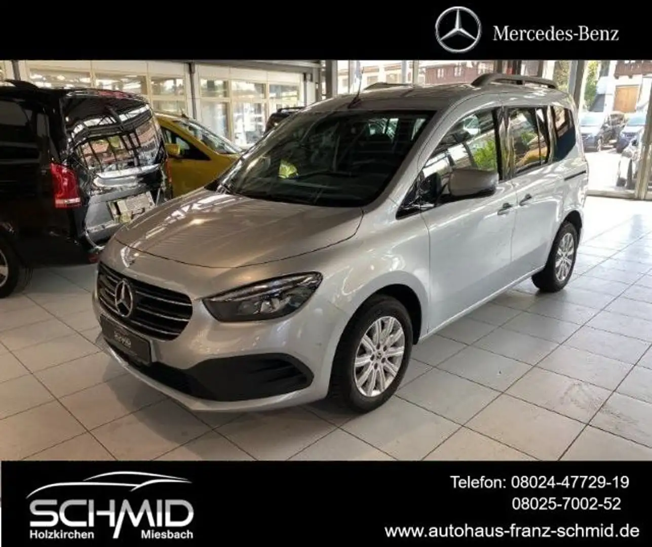 Mercedes-Benz T-Class T 180 PROGRESSIVE LED SPUR RFK SHZ DAB NAVI PDC Silber - 1