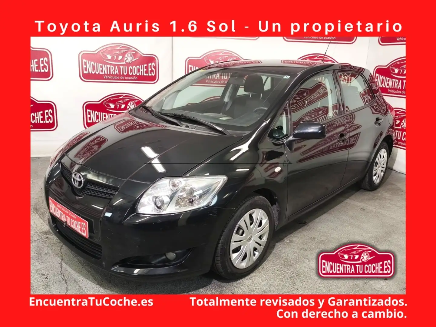 Toyota Auris 1.6 VVT-i Sol Negro - 1
