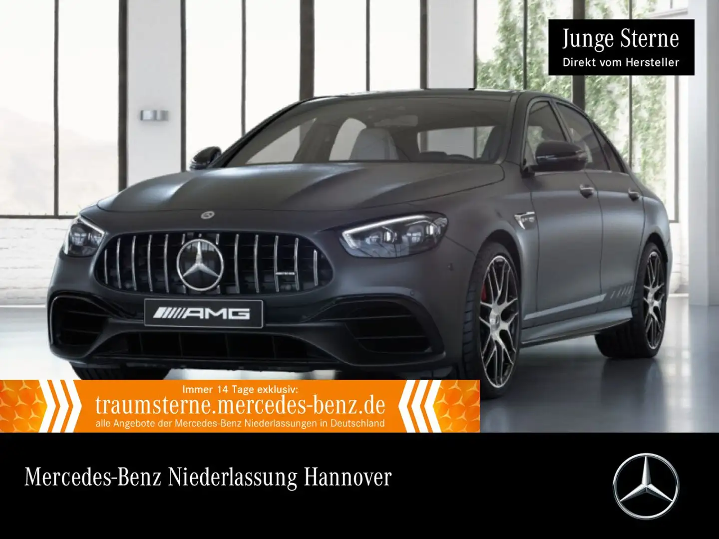 Mercedes-Benz E 63 AMG E 63 S 4M AMG+DRIVERS+NIGHT+PANO+MULTIBEAM+STHZG Gris - 1