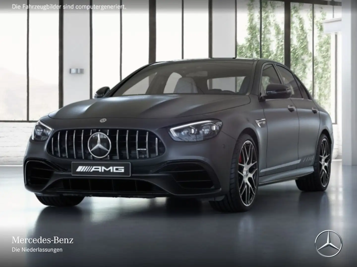 Mercedes-Benz E 63 AMG E 63 S 4M AMG+DRIVERS+NIGHT+PANO+MULTIBEAM+STHZG Gris - 2