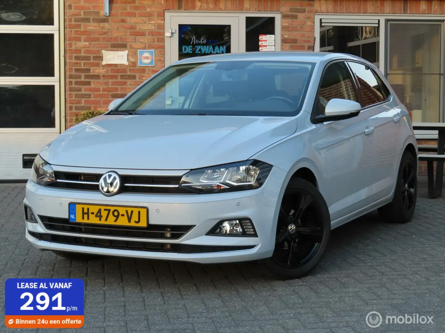 Volkswagen Polo 1.0 TSI Highline/Automaat/virtueel/carplay/pdc/nav Wit - 1