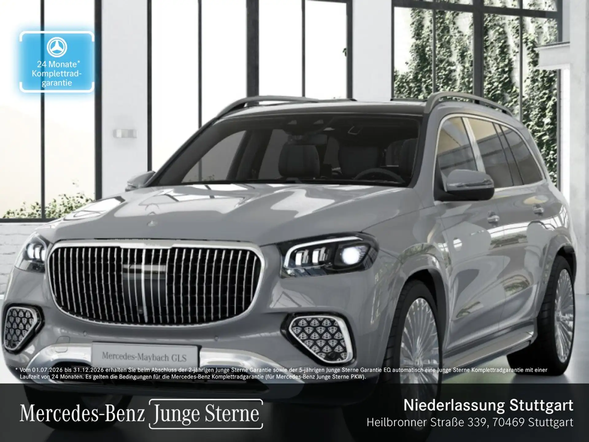 Others GLS 600 Maybach Pano/AHK/FirstClass/Burm3D/228te 2024 회색 사진 1