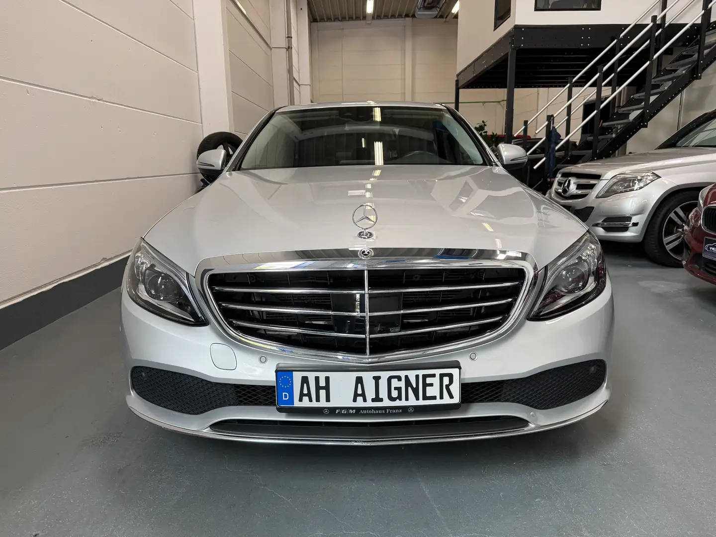 Mercedes-Benz C 300 d Navi*LED*Head-Up*Distronic*Carplay*AHK*Kamera Silber - 2