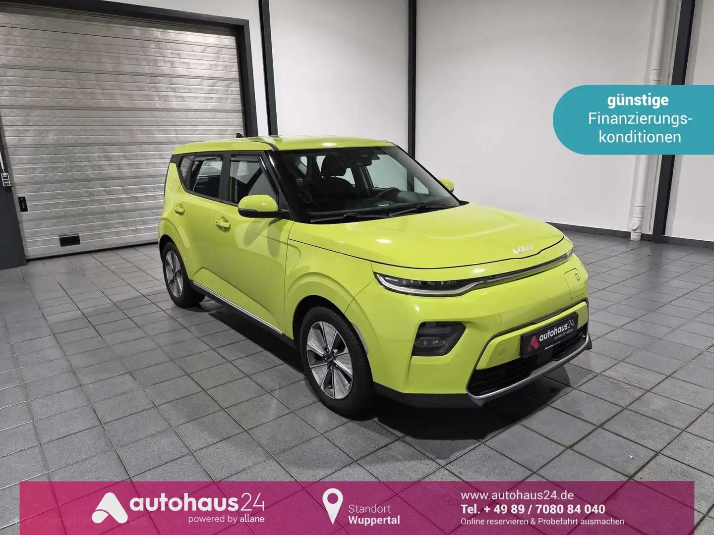 Kia Soul e-Soul Edition 7 LED|CarPlay|Kamera|ACC Grün - 1