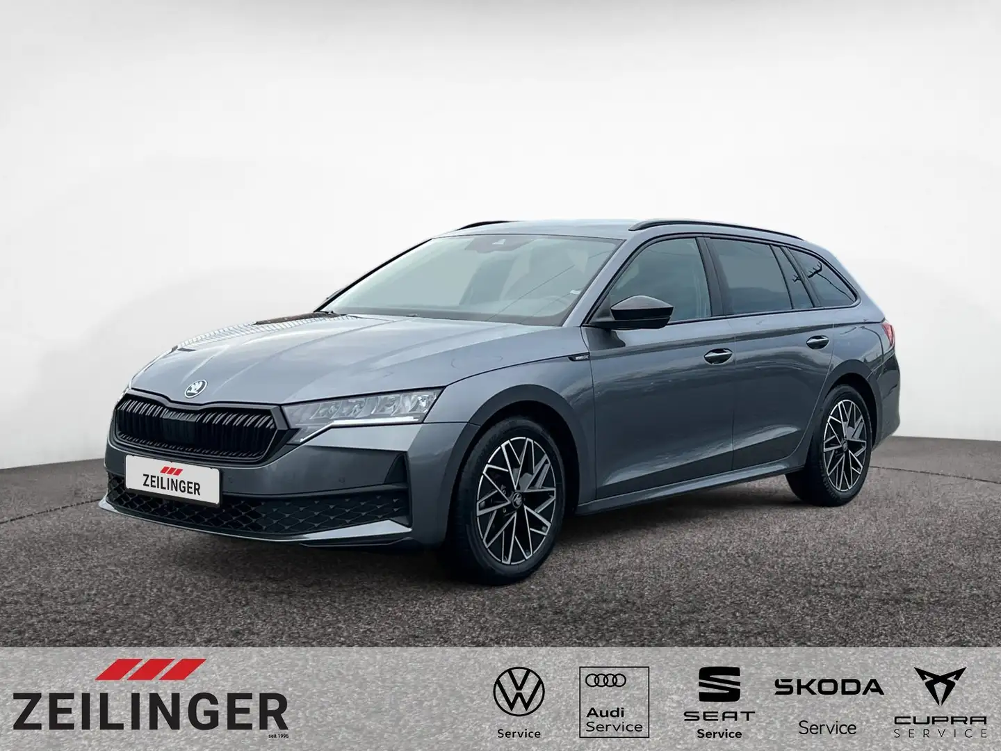 Skoda Octavia Combi Sportline TDI DSG|AHK|el.HECK|NAVI Grau - 1