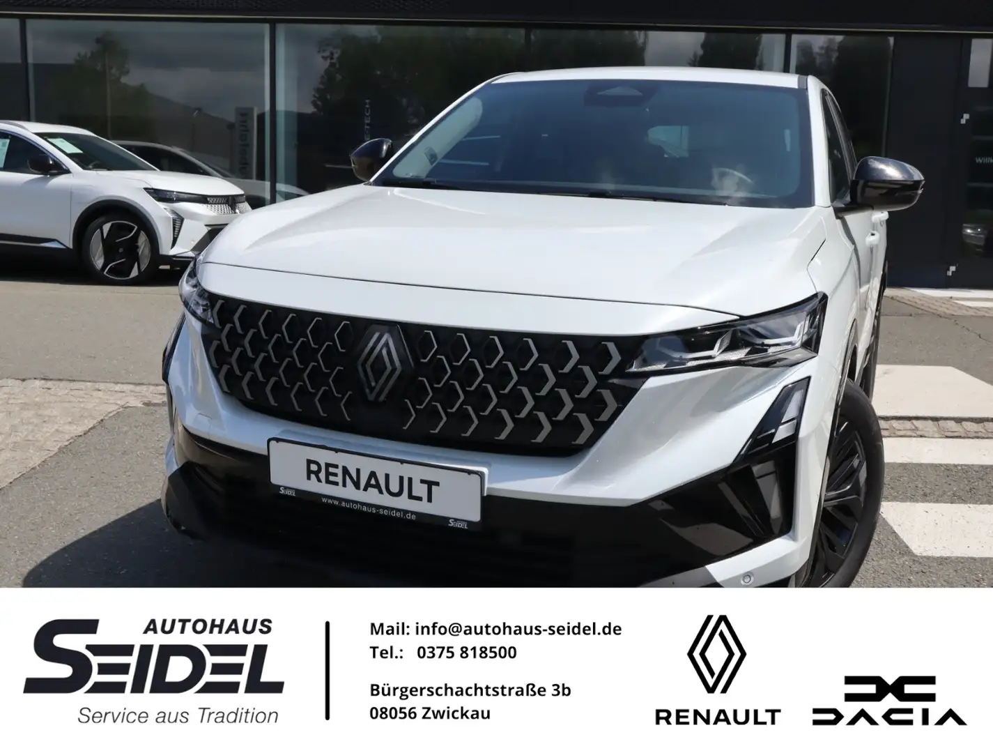 Renault Austral Evolution Mild Hybrid 160 Automatik Weiß - 1