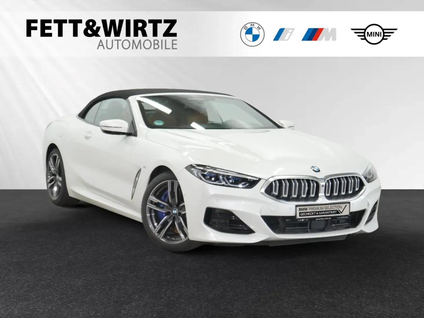 BMW 840 i Cabrio DrivingAss.Prof.|ParkingAss.+|Laserlicht Weiß - 1