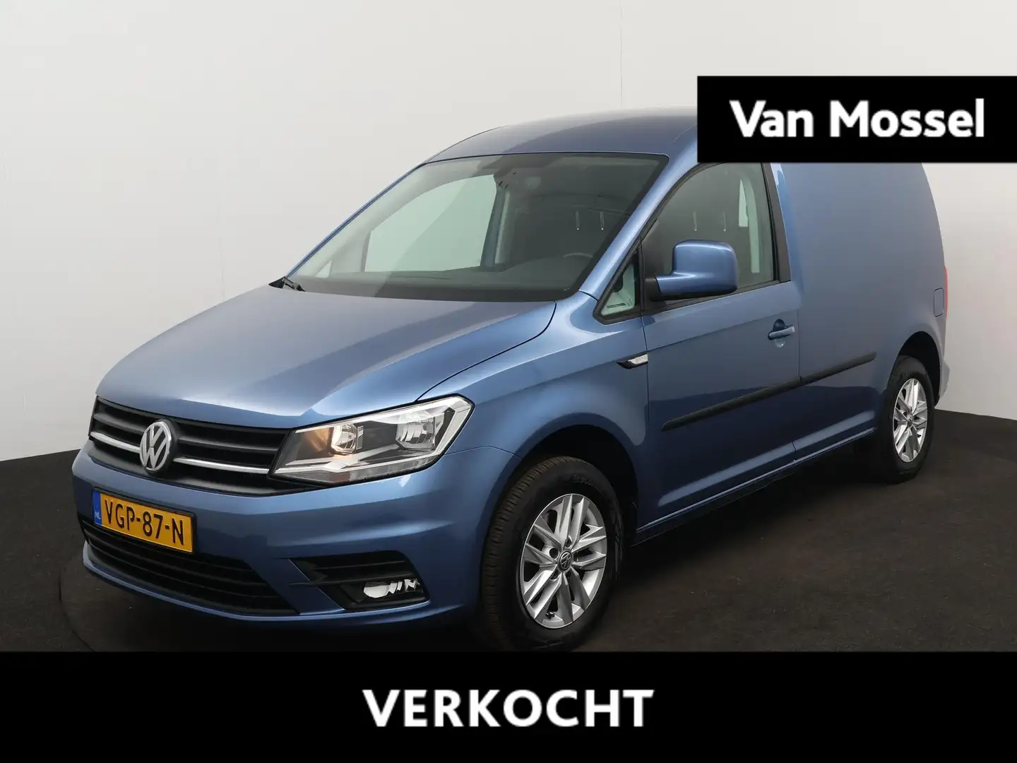 Volkswagen Caddy 2.0 TDI L1H1 Highline | MARGE | Airco | Radio| Par Blauw - 1