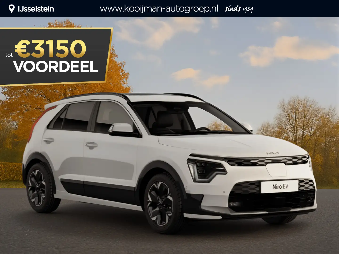 Kia e-Niro EV Light 64.8 kWh €35.845,- RIJKLAAR! Nu €3.150,- - 1