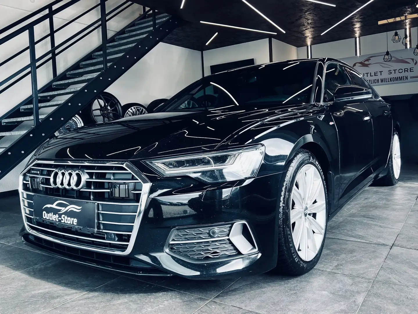 Audi A6 50 TDI quattro*S-Line*Matrix*Bang&Olufsen*RFK*ACC* Schwarz - 1
