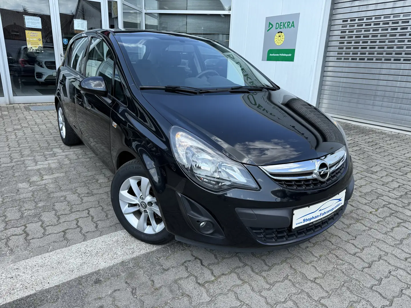 Opel Corsa Energy 5trg. CDTI mit Klima/ABS/ESP/ZV/EFH/Met./ Negro - 1