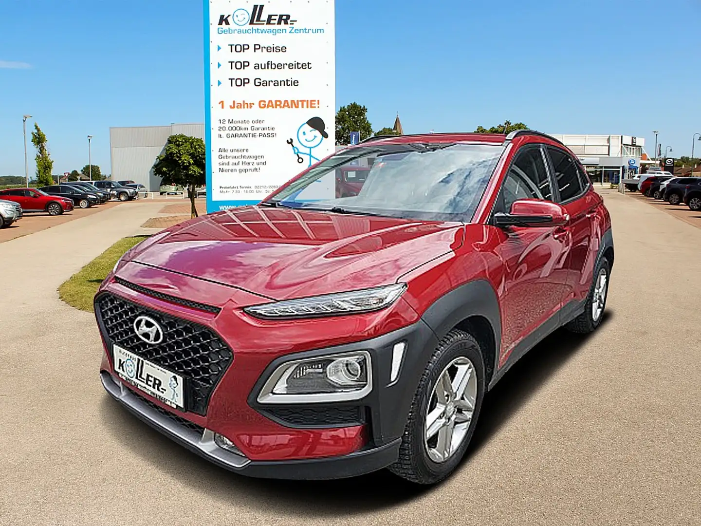 Hyundai KONA Kona 1,0 T-GDi 2WD Level 2 Rot - 1