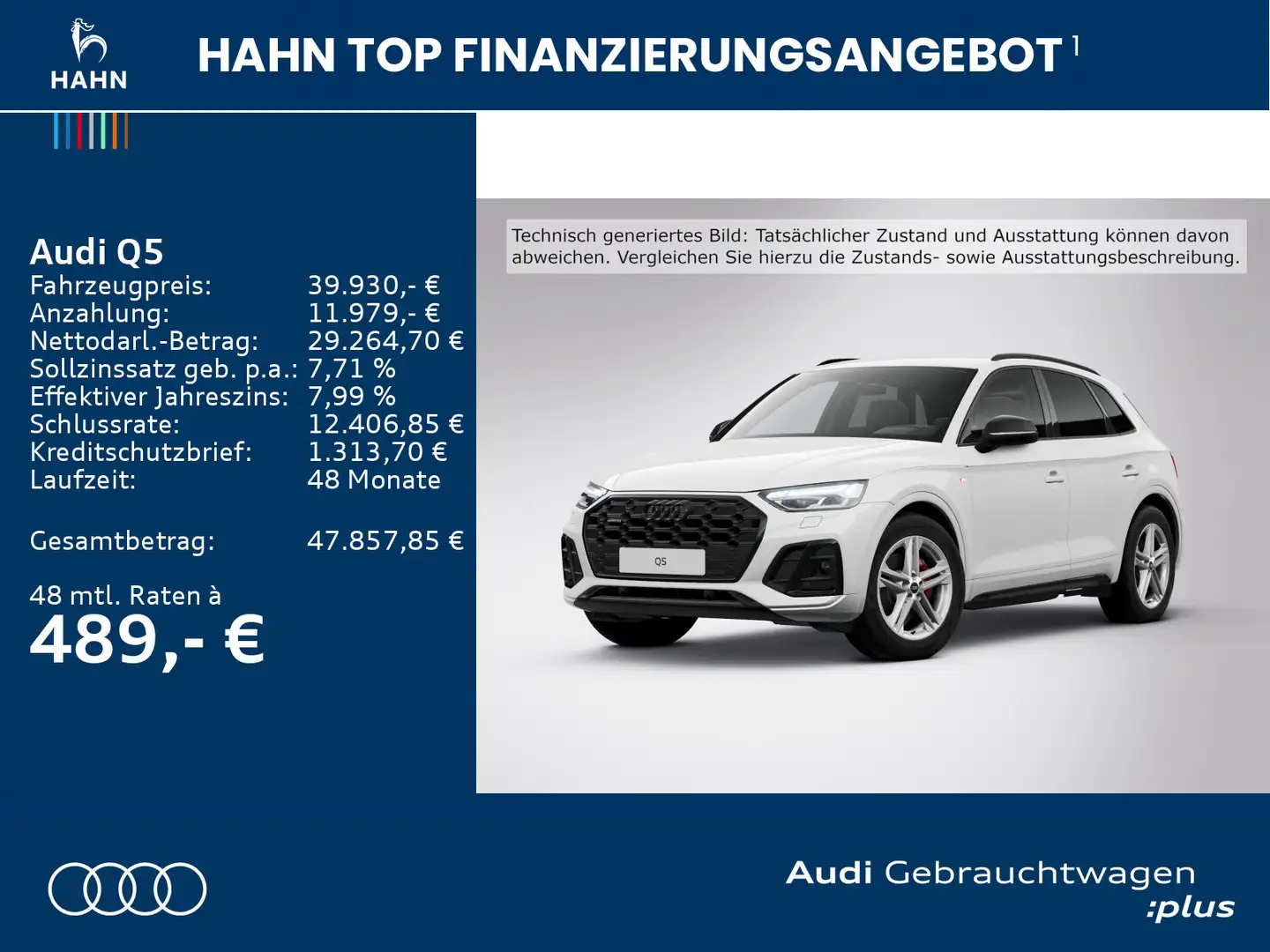 Audi Q5 40TDI quattro S line S-trc Virtual Matrix AHK Wit - 2